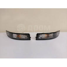 Поворот Toyota Corona 92-94 черный хрусталь LH+RH комплект ST190 Depo Поворот Toyota Corona 92-94 черный хрусталь LH+RH комплект ST190 Depo