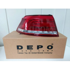 Фонарь задний левый Volkswagen Passat (B8) 2014, Depo Фонарь задний левый Volkswagen Passat (B8) 2014, Depo