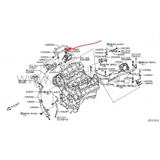 Патрубок системы ДВС Infiniti FX35 / QX70 Nissan Fuga / Skyline