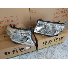 Комплект фар Depo для Toyota Land Cruiser 200 (2008-2012) Комплект фар Depo для Toyota Land Cruiser 200 (2008-2012)
