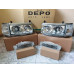 Фара передняя Toyota Land Cruiser 80 90-98 хрусталь Комплект Depo (2 фары + 2 габарита + 2 поворота) Фара передняя Toyota Land Cruiser 80 90-98 хрусталь Комплект Depo (2 фары + 2 габарита + 2 поворота)