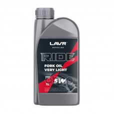 Вилочное масло RIDE FORK OIL 5W LAVR МОТО 1Л Вилочное масло RIDE FORK OIL 5W LAVR МОТО 1Л