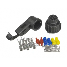 88-01408-SX Роз'єм штекера 4-pin DIN72585 з личинкою мама 0.5-1mm2 88-01408-SX Роз'єм штекера 4-pin DIN72585 з личинкою мама 0.5-1mm2
