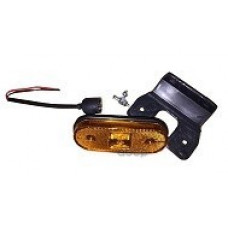 Фонарь габаритный боковой красный LED ТехАвтоСвет арт. 15002