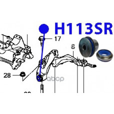 Сайлентблоки полиуретановые Fortuna Honda Civic 2006-2012